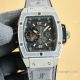 Knockoff Hublot Spirit of Big Bang Stainless Steel Openworked Replica Watches Men (3)_th.jpg